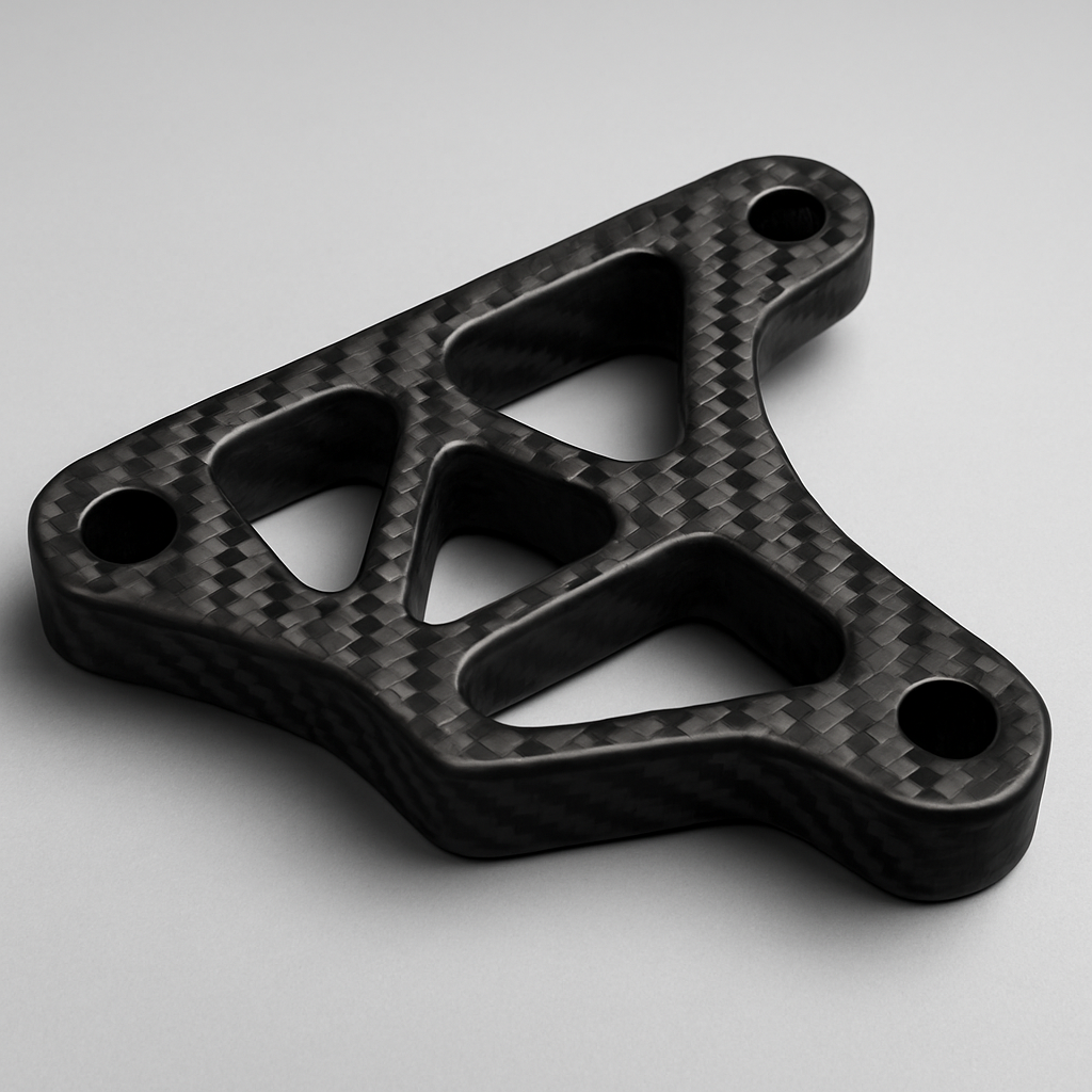 Lightweight carbon fiber bracket